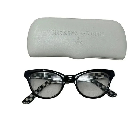 Mackenzie Childs  Leno Readers +1.5 reading glasses courtly check - Picture 1 of 9